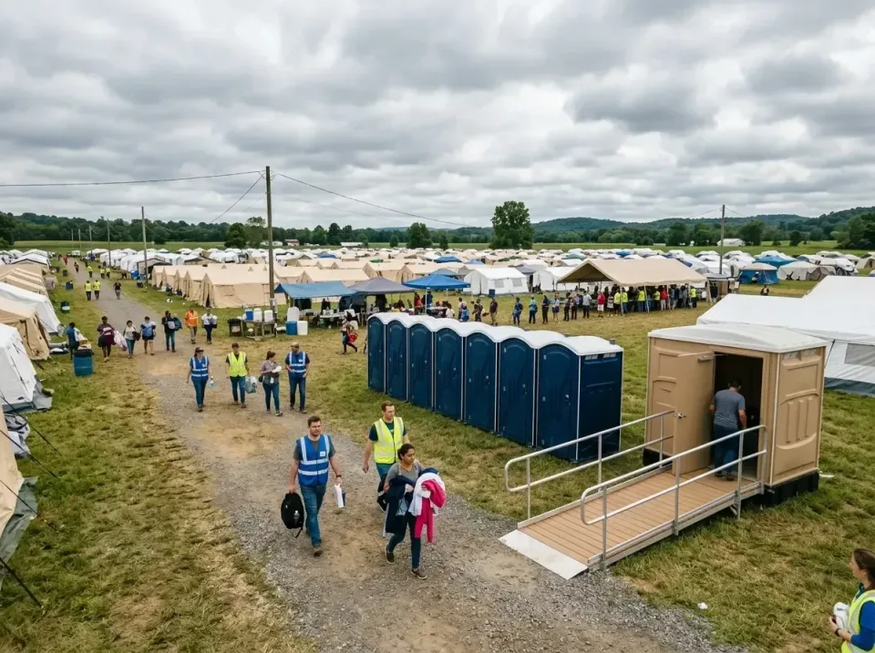 disaster-relief-camp-restrooms-010 — frequently asked questions, Dumpster & Portable Bathrooms Rental in Kahaluu-Keauhou, HI